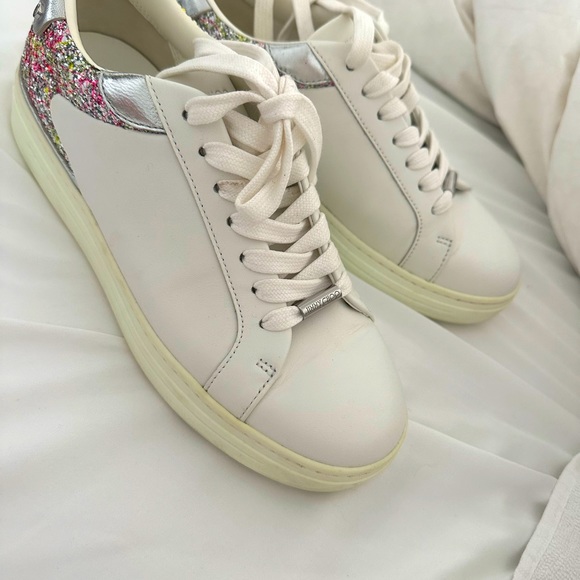 Jimmy CHOO Rome sneakers size 37.5 - Picture 2 of 4